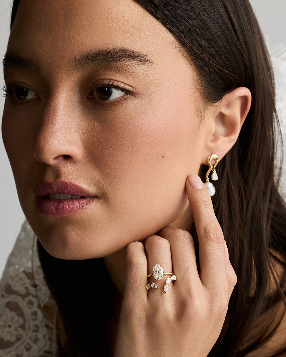 Adele Sculptural Earrings - Image 4