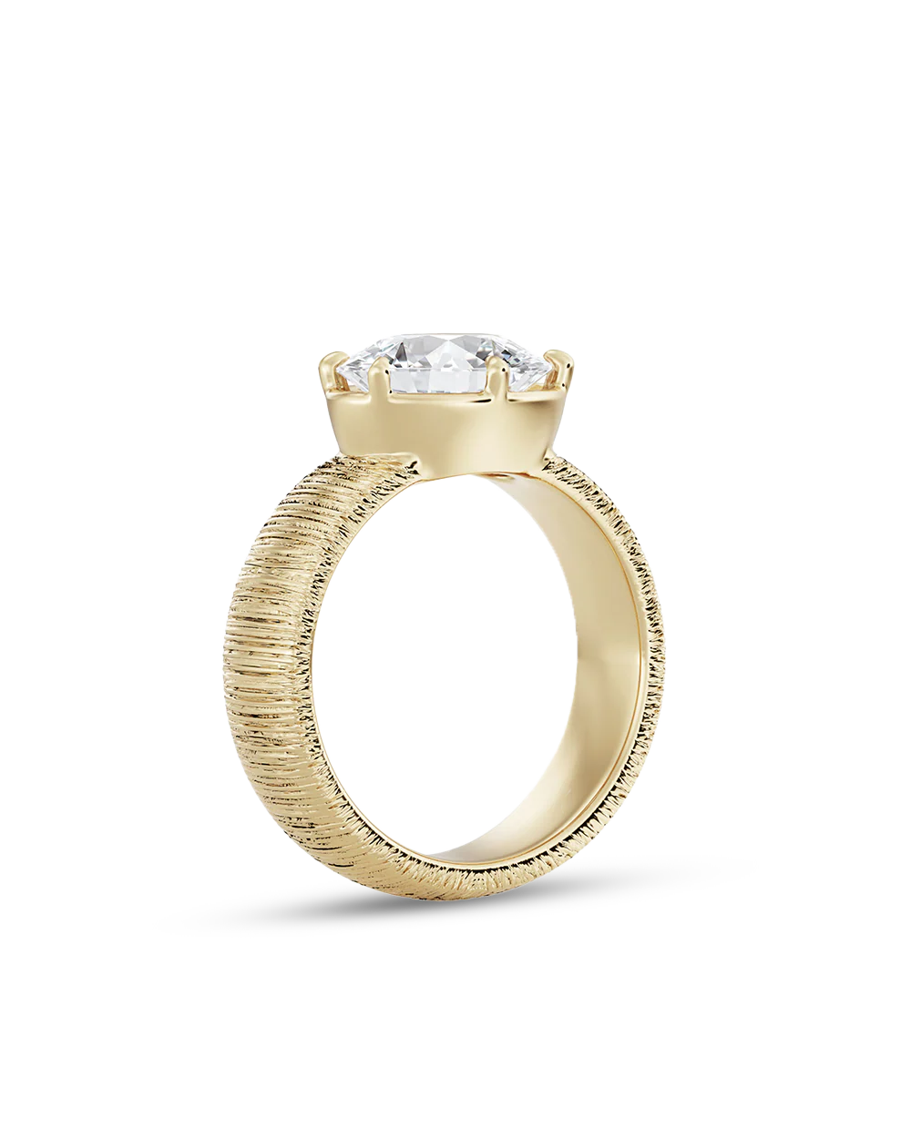 Alba 2.02ct East West Oval Diamond Ring - Image 8