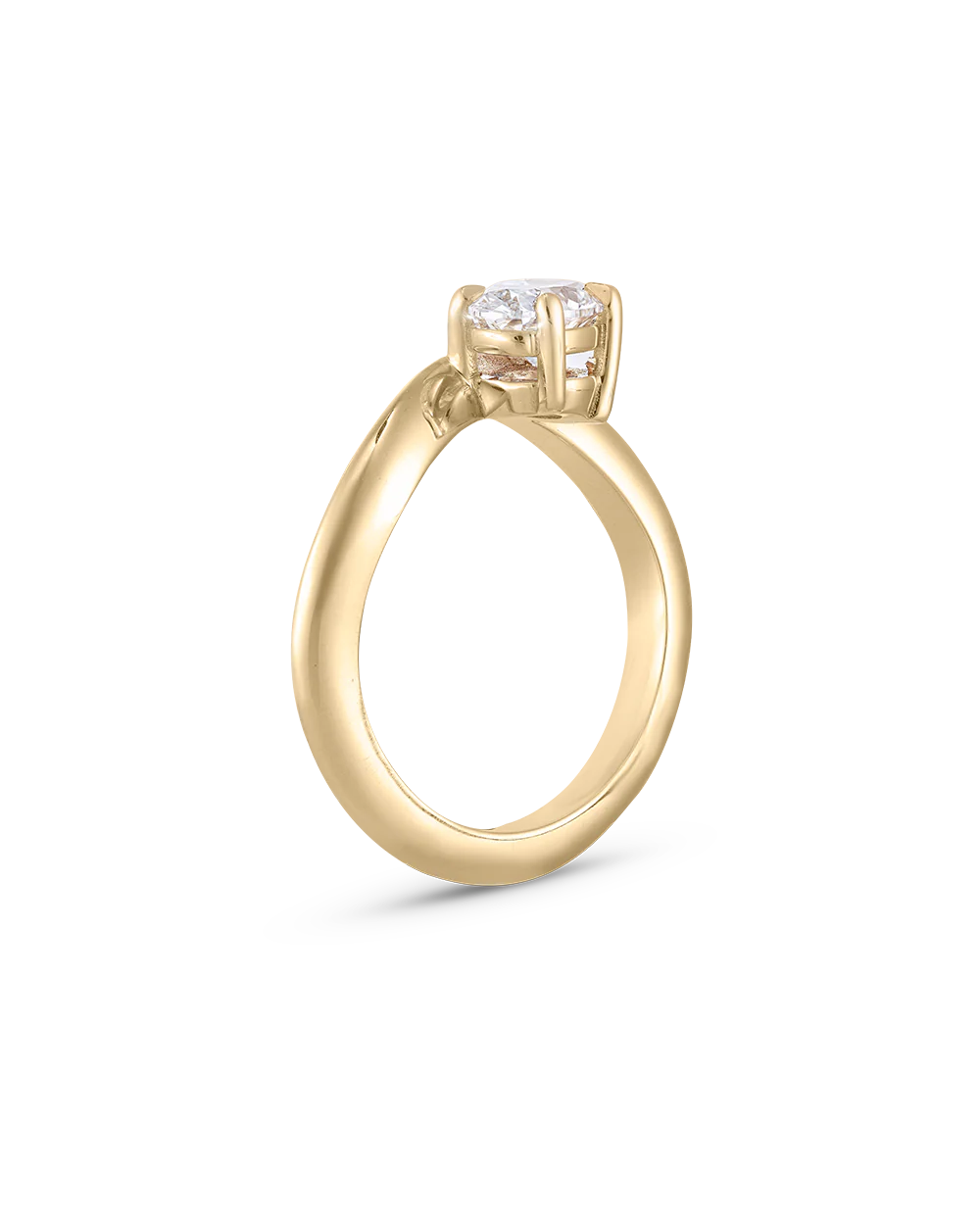 Astra Oval Pinky Ring - Ready in 7 Days - Image 5