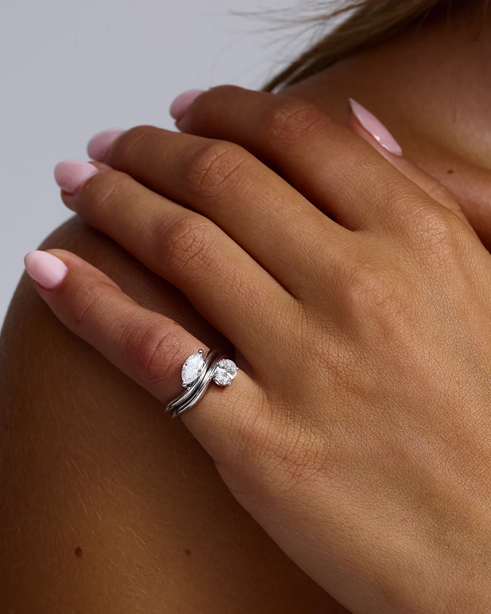 Astra Oval Pinky Ring - Ready in 7 Days - Image 7