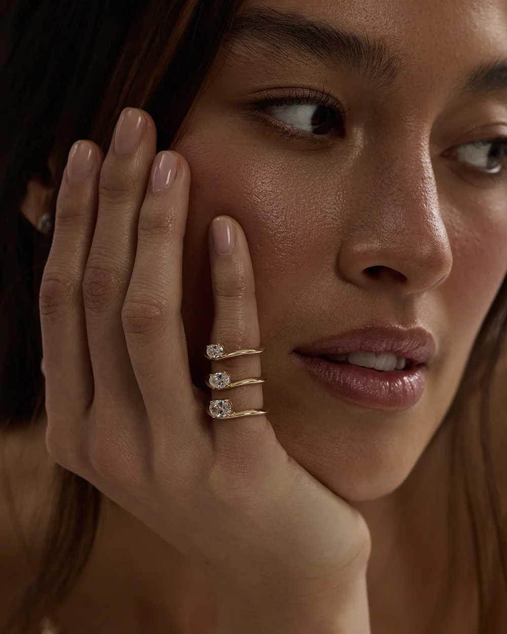 Astra Oval Pinky Ring - Image 22