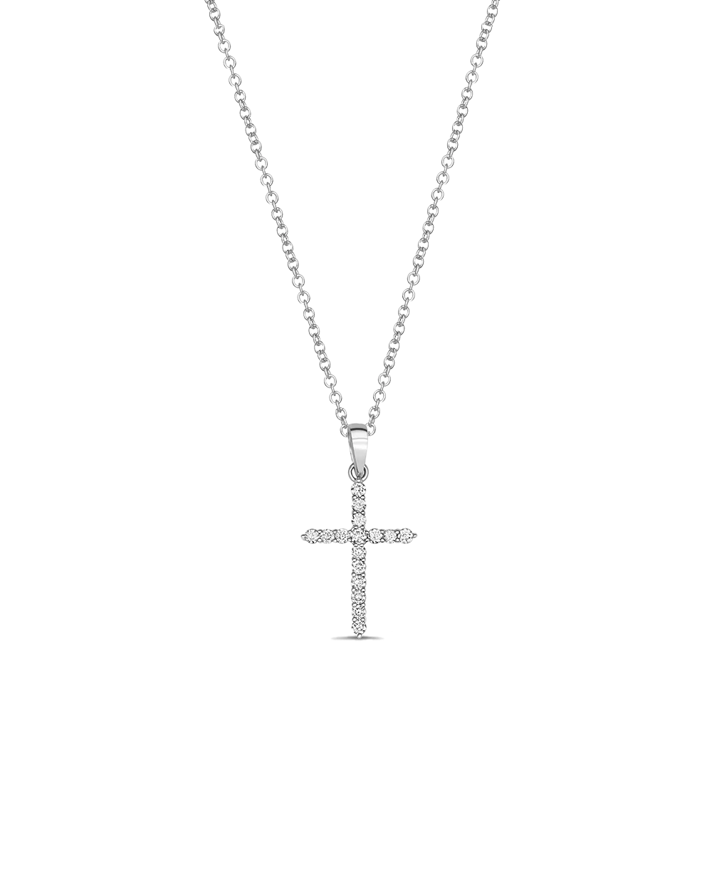 Diamond Cross Necklace - Image 7