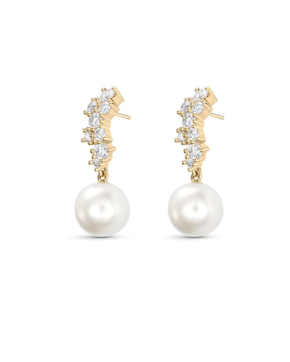 Dorsa Pearl Drop Earrings - Image 4