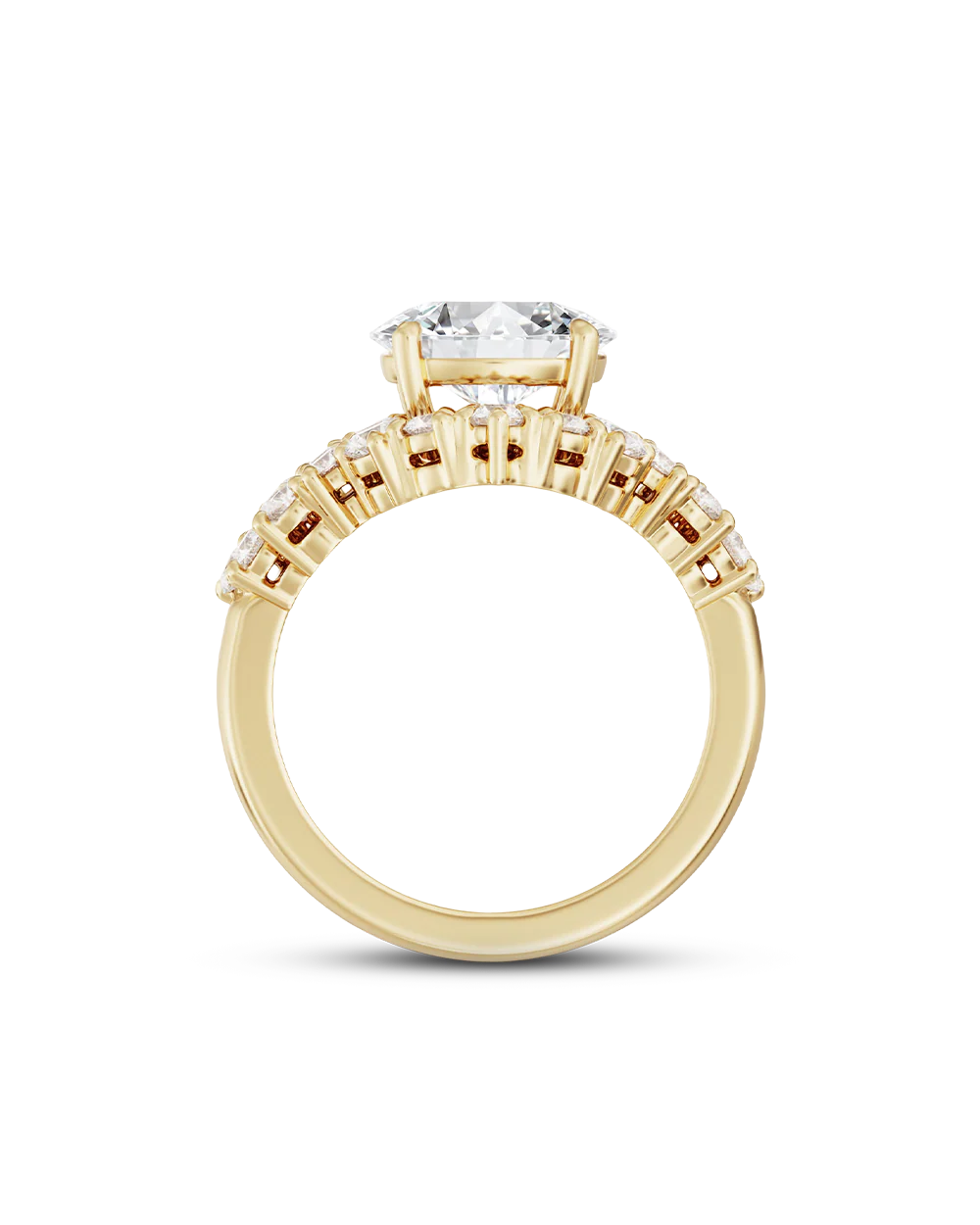 Estelle 1.56ct East West Oval Diamond Ring - Image 11