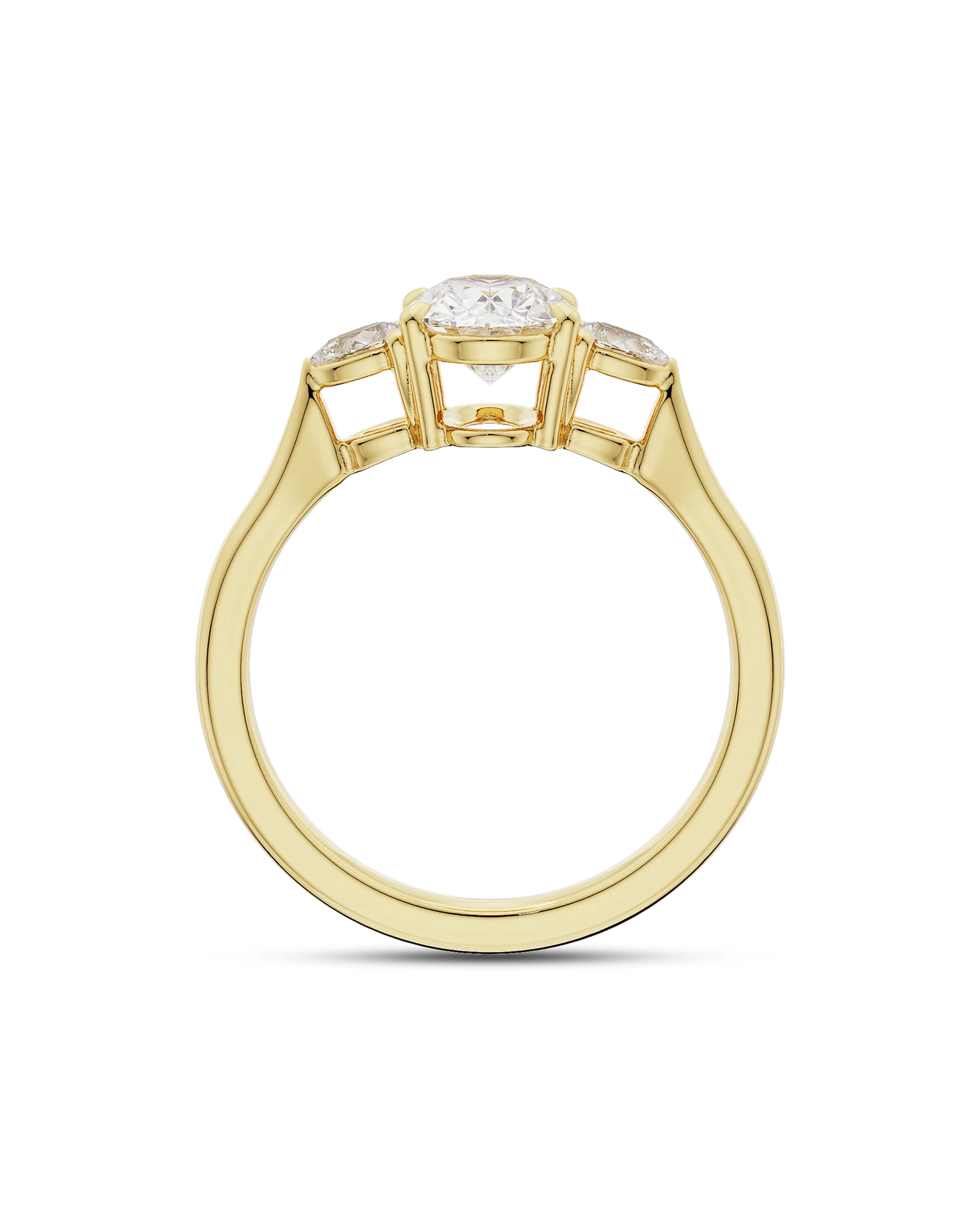 Isla 1.55ct Oval & Pear Diamond Engagement Ring - Image 7