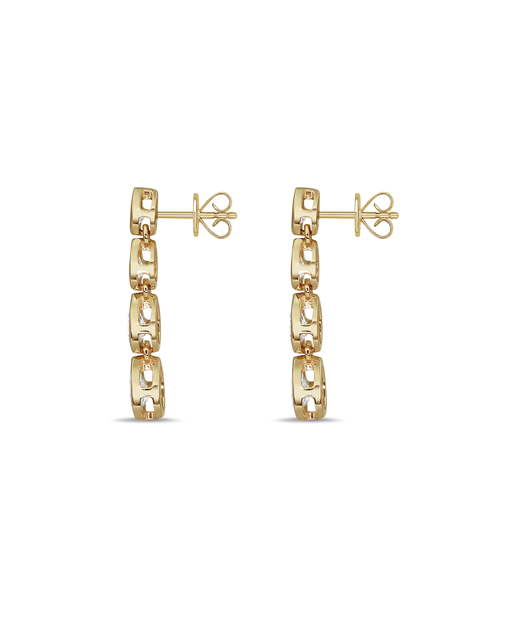 Lumiere Diamond Drop Earrings - Image 8