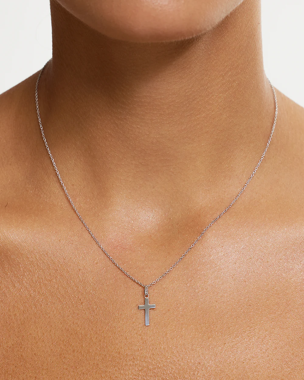 Petite Cross Necklace - Image 9